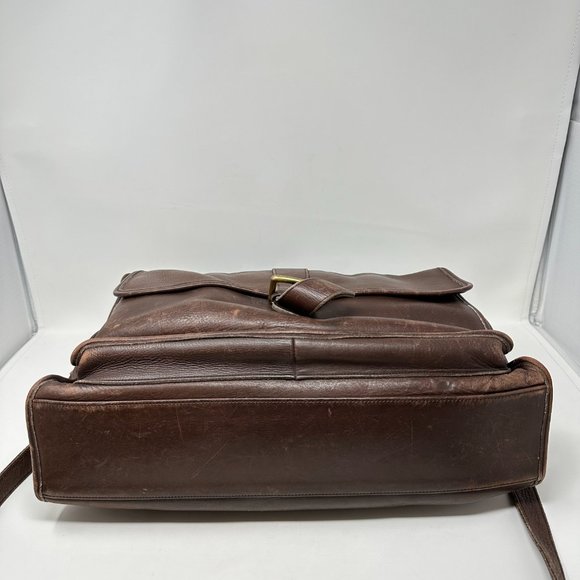 Vintage COACH Men's Leather Messenger Bag 5283 Harrison Briefcase Attache, USA - Picture 6 of 16